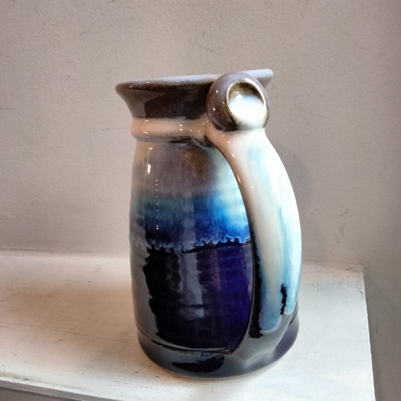 Artist Signed Fred Dink artisan mug stine 6" - Picture 5 of 7